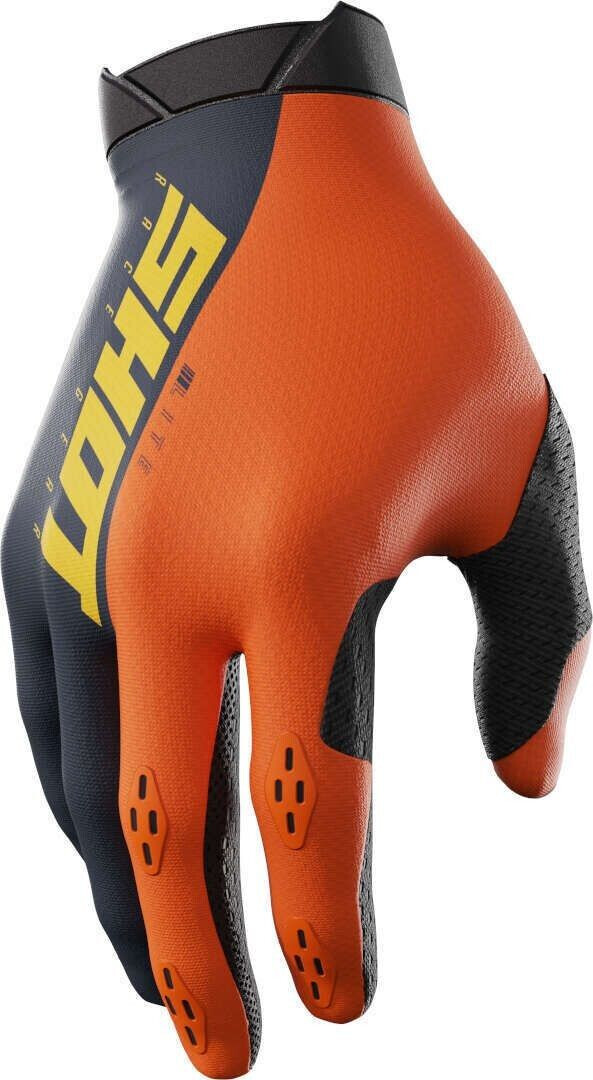Shot Lite Motocross Gloves blue/orange