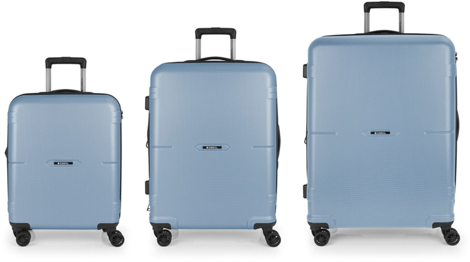 Gabol Bari 4-Wheel-Trolley Set 3-teilig (123601) blue