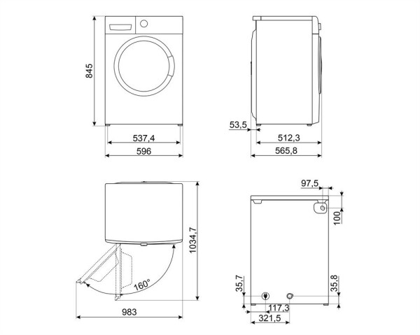 Smeg WDN854SLD, Bild 4
