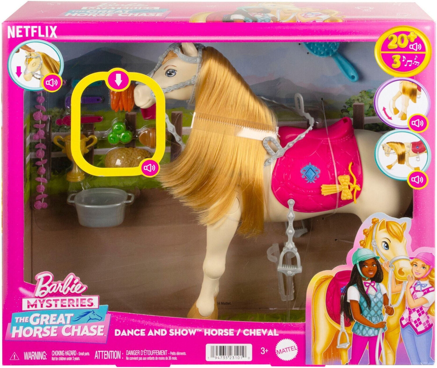 Cheval barbie pas cher hot sale
