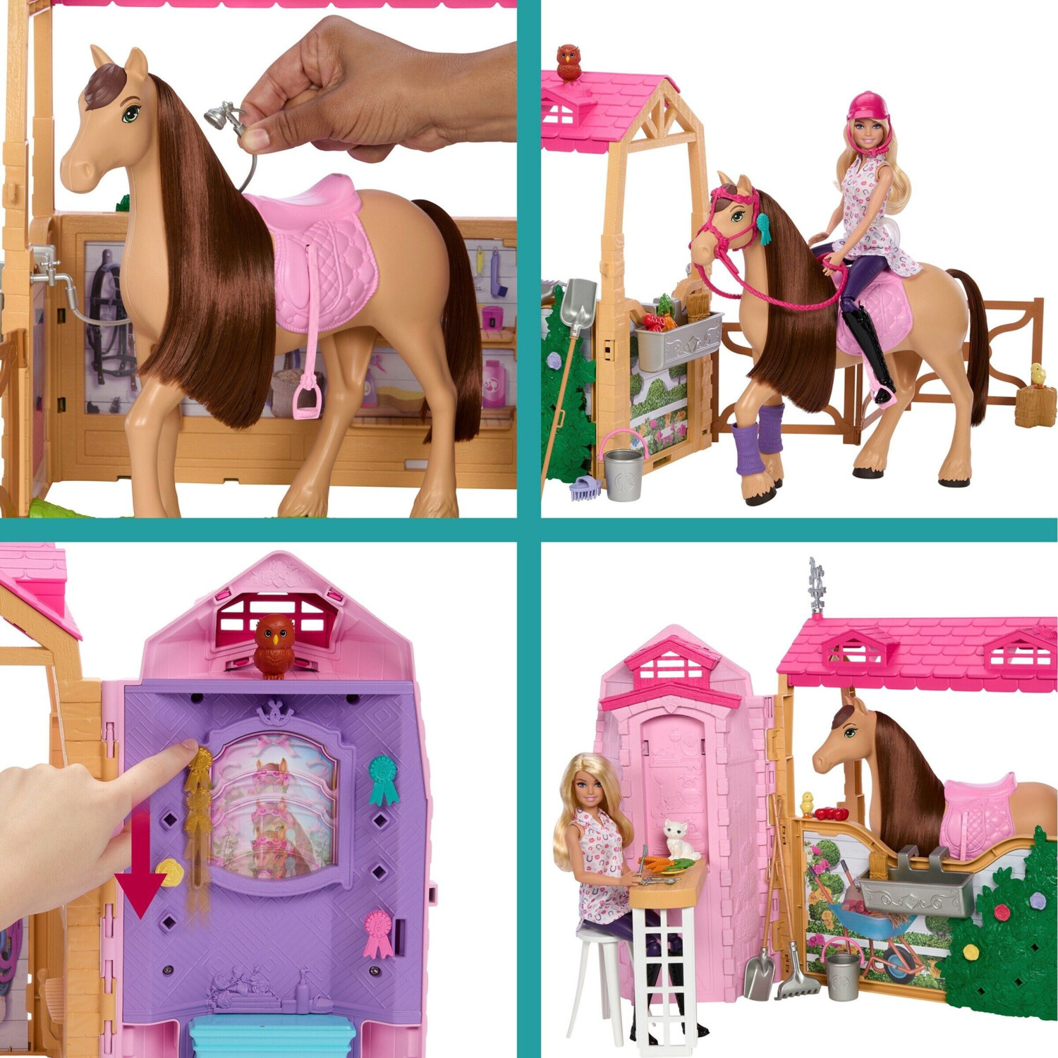 Mattel barbie horse cheap