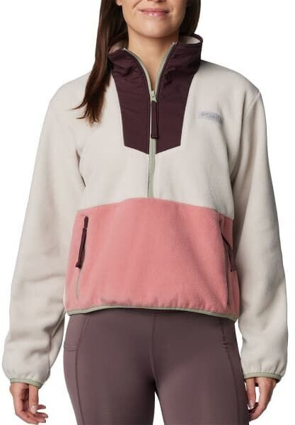 Columbia Sequoia Grove Half Zip Fleece W dark stone/pink agave