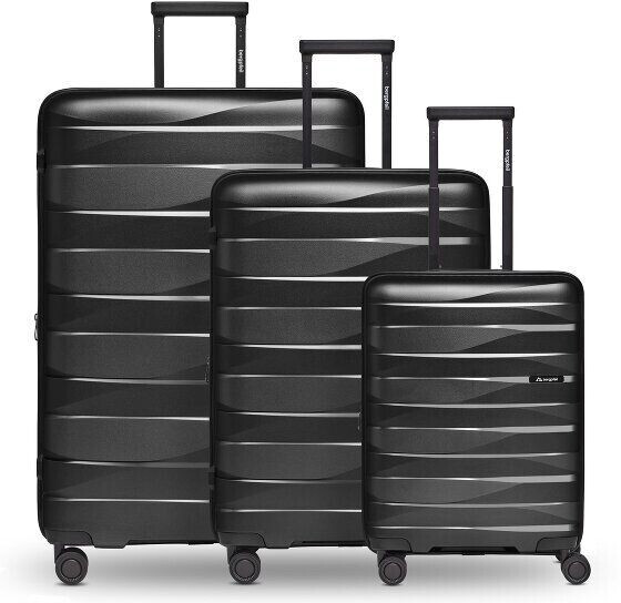 Bergpfeil Travel 4-Wheel-Trolley Set 3-pieces (BP1237)