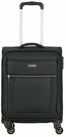 Paklite Valencia 4-Wheel-Trolley 55 cm (80547) black