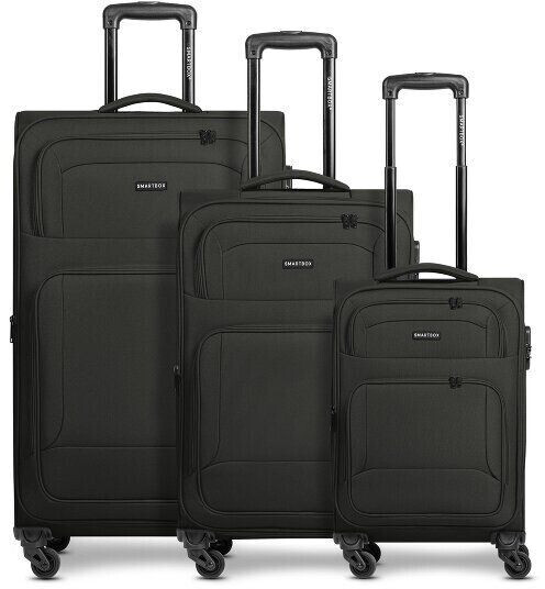 Smartbox Edition 04 4-Wheel-Trolley Set 3-pieces (SB12310) black