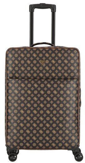 Guess Napoli 4-Wheel-Trolley 68 cm (TMPEON-P3302) dark brown/ochre