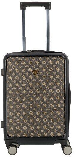 Guess Verona 4-Wheel-Trolley 55 cm (TMVEPE-P4201) dark brown/ochre