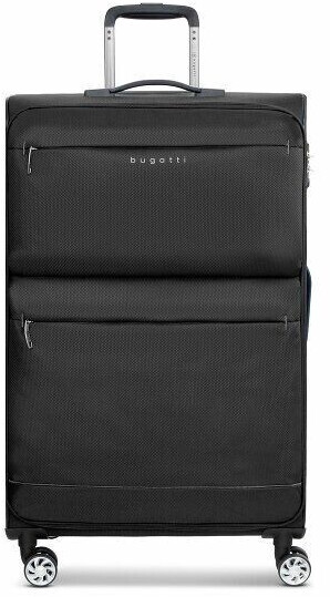 Bugatti Go Light Soft 4-Wheel-Trolley 77 cm (12359) black