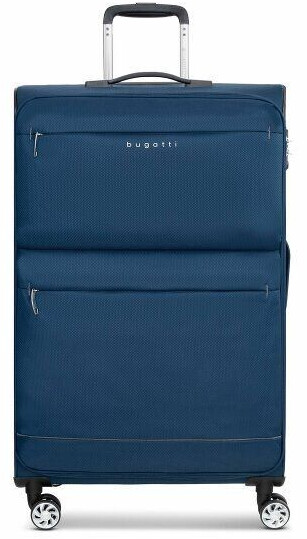 Bugatti Go Light Soft 4-Wheel-Trolley 77 cm (12359) blue