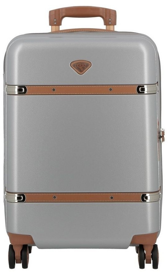 JUMP Cassis Riviera ECO 4-Wheel-Trolley 55 cm (8300RE) silver