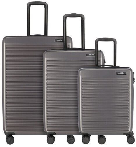 Paklite Sienna 4-Wheel-Trolley Set 3-pieces (70340) anthracite