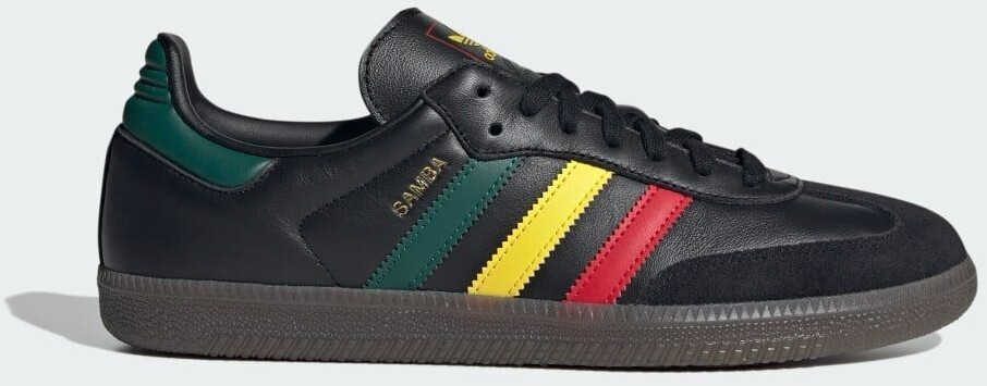 Adidas samba yellow black top
