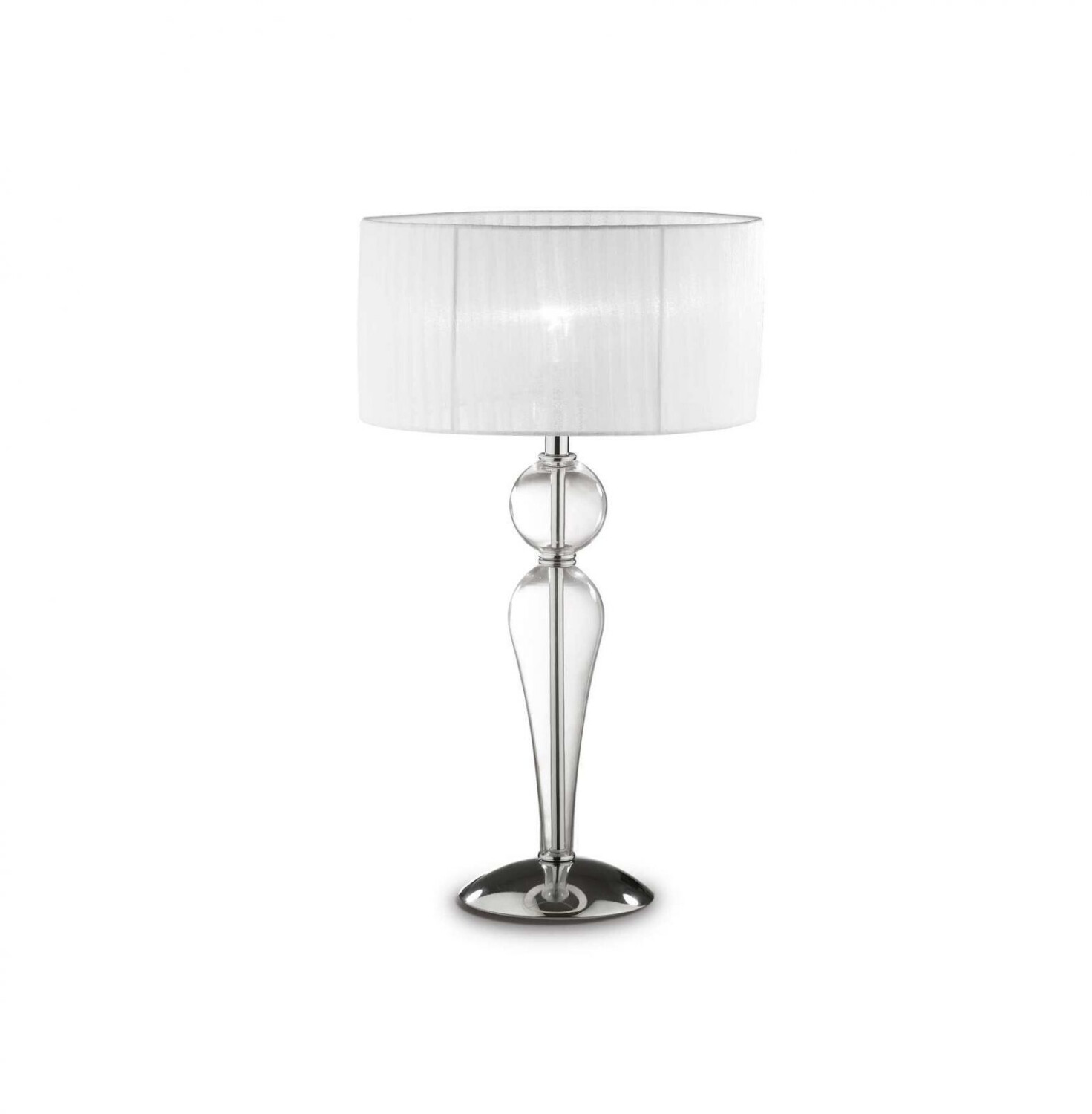 IDEAL LUX DUCHESSA table light E27 ⌀360mm Clear 044491
