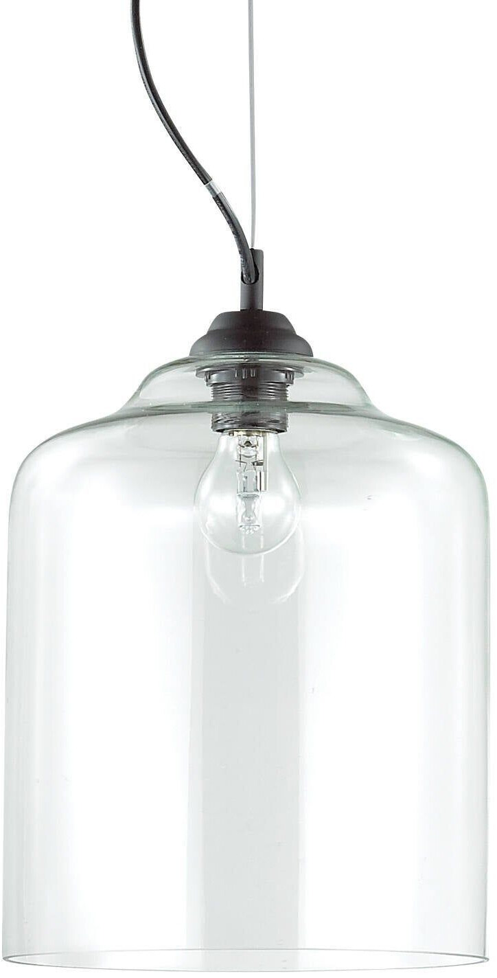 IDEAL LUX BISTRO' pendant light E27 ⌀240mm dimmable clear 112305