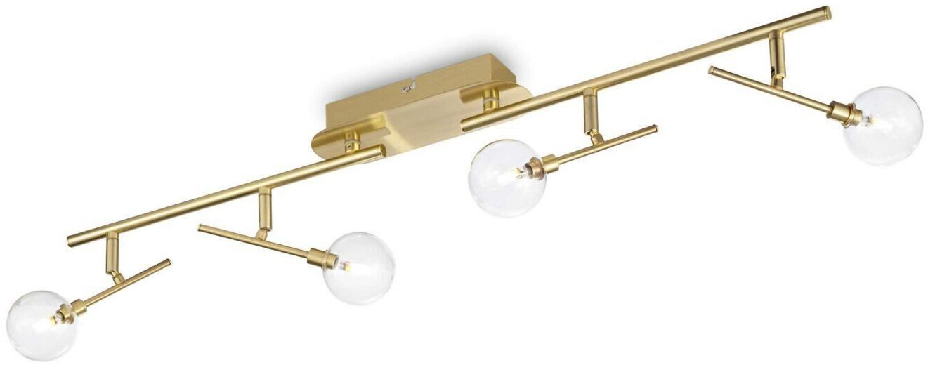 IDEAL LUX MARACAS G4 ceiling light 4x brass warm white 200354