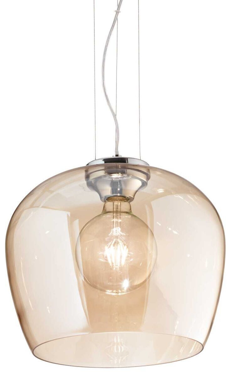 IDEAL LUX BLOSSOM pendant light E27 ⌀320mm dimmable amber 241524