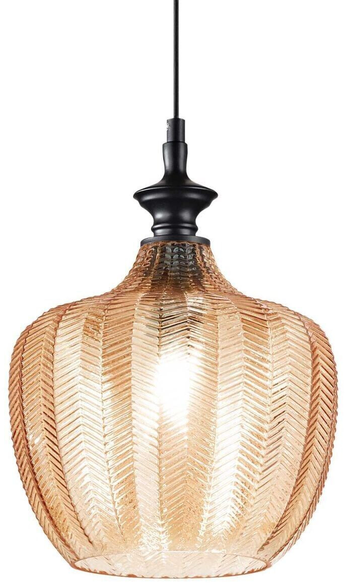IDEAL LUX LORD pendant light E27 ⌀230mm dimmable amber 263656