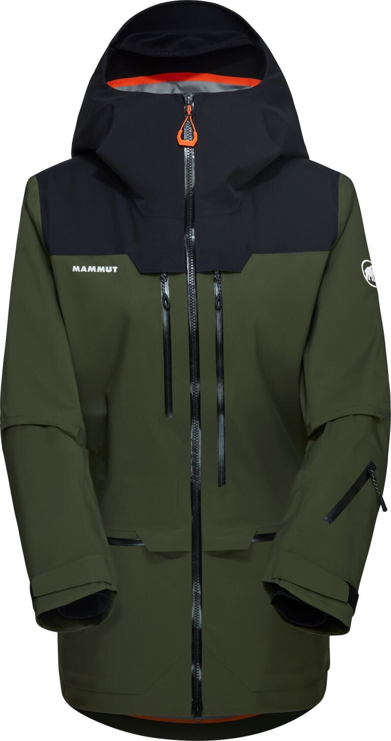 Mammut Haldigrat Hardshell Hooded Jacket W dark marsh black