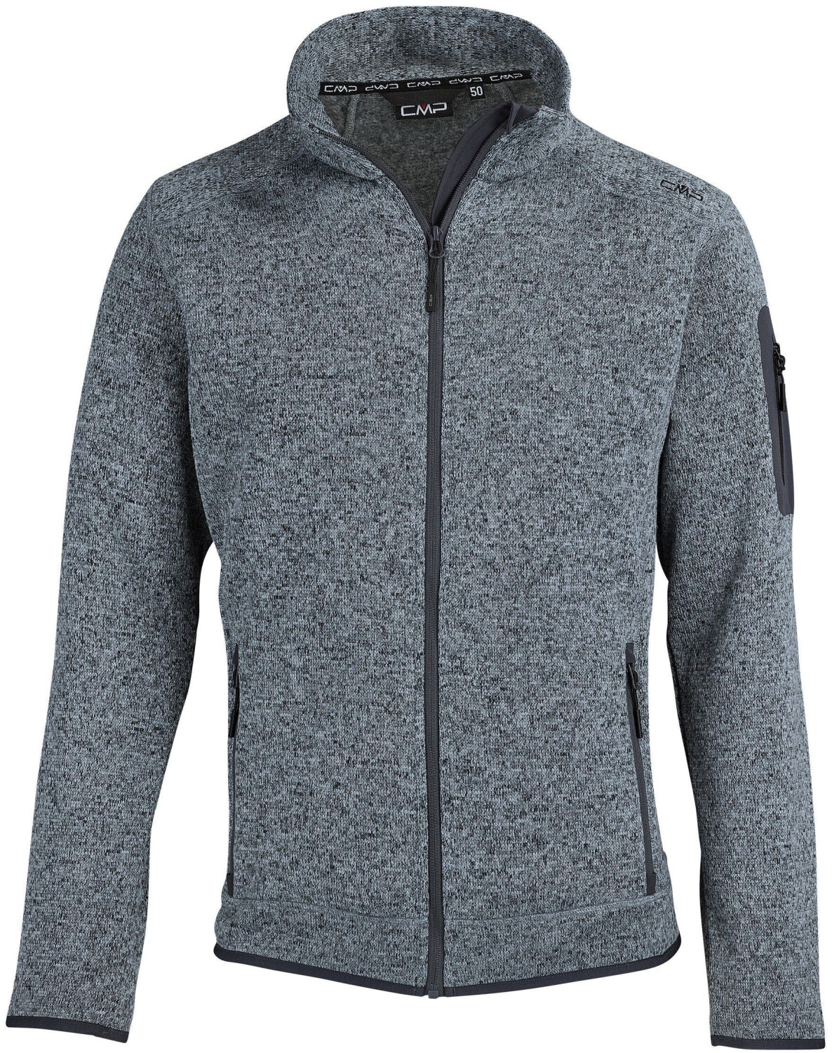 CMP Men Fleece Jacket (3H60747N) alluminio/titanio
