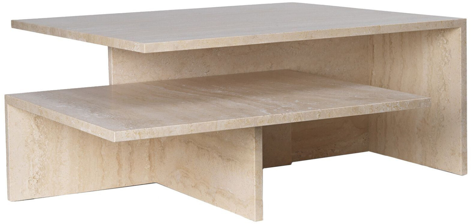 ferm LIVING Distinct Grande Duo 133x70x35 cm Cashmere beige
