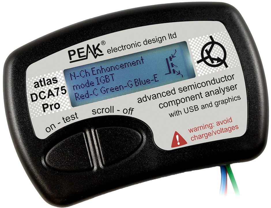 Velleman SEMICONDUCTOR TESTER (DCA75)