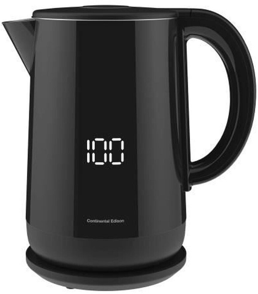 Continental Edison Bouilloire digitale 1,5 L noir