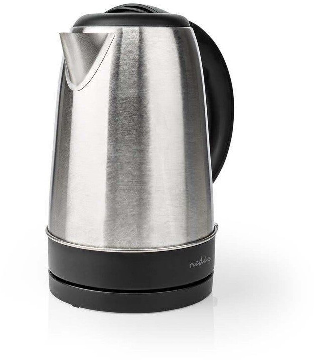 Nedis Bouilloire électrique inox 1,7 L