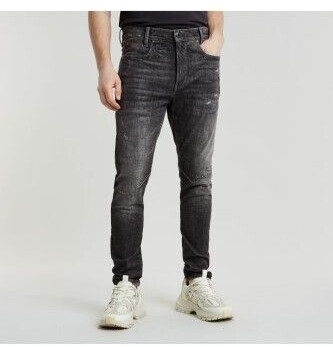 G-Star D-Staq 3D Slim Jeans (D05385) worn in vulcanic ash restored