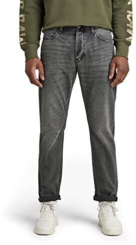 G-Star Triple A Regular Straight Jeans (D19161) worn in tin restored