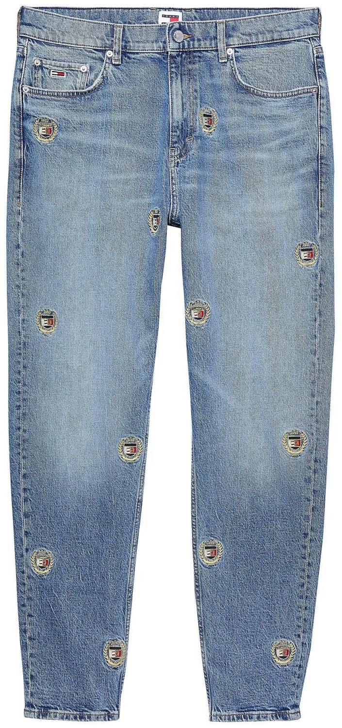 Tommy Hilfiger Isaac Embroidery Relaxed Tapered Jeans (DM0DM20414) denim medium