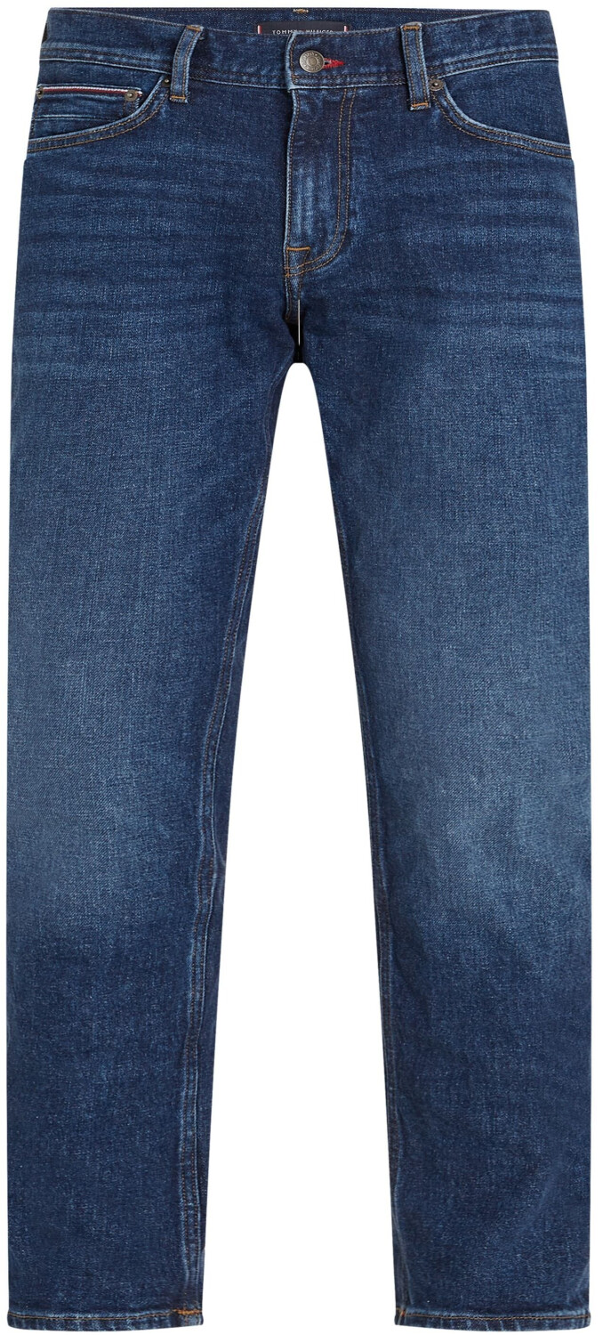 Tommy Hilfiger Denton Faded Straight Jeans (MW0MW35713) baker indigo
