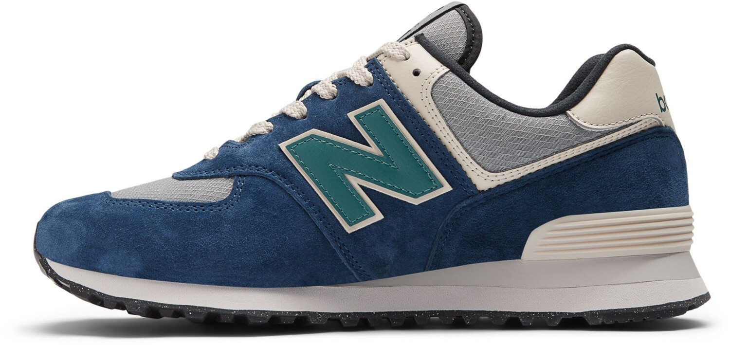 New Balance 574 nb navy with slate grey and new spruce au meilleur prix sur idealo