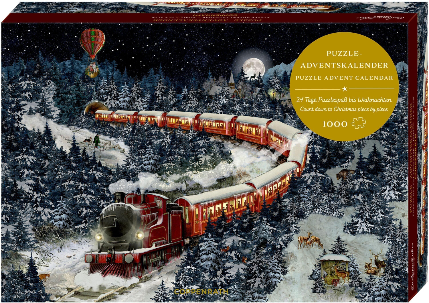 Coppenrath Puzzle Advent calendar Christmas Express