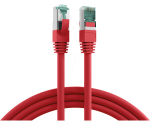 EFB-Elektronik RJ45 Patchkabel Cat.6A S/FTP LSZH rot 2m (MK6001.2R)
