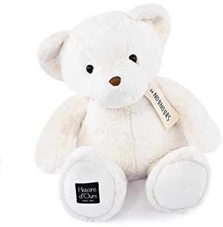 Histoire d'Ours Ours en peluche blanc 40 cm