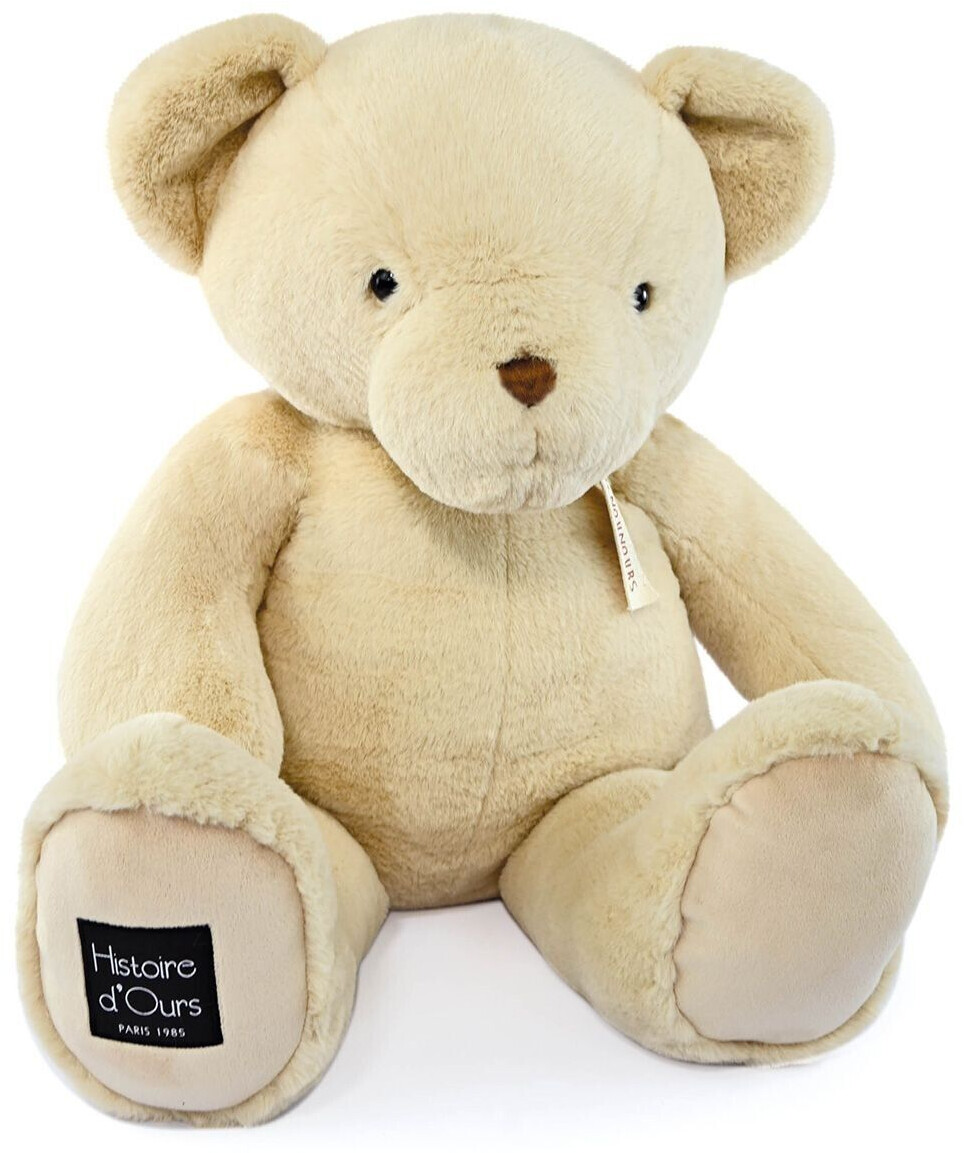 Histoire d'Ours Ours en peluche beige 75 cm