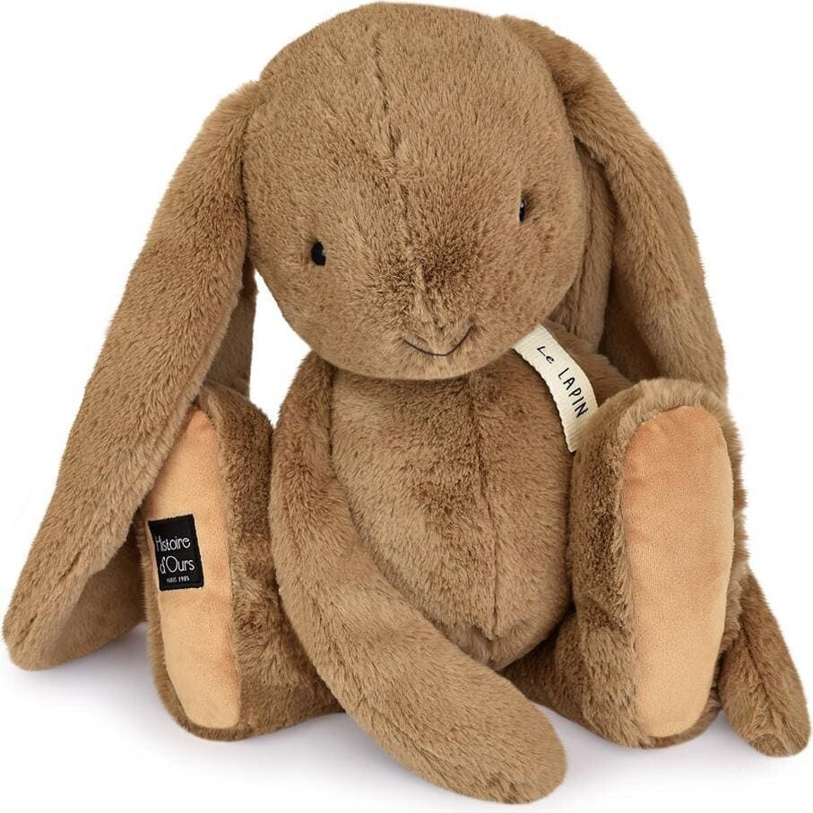 Histoire d'Ours Peluche lapin marron 50 cm