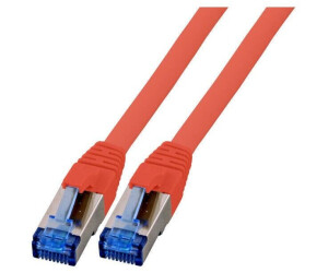 EFB-Elektronik RJ45 Patchkabel Cat.6A S/FTP TPECat.7 superflex rot 2m (K5525FRT.2)