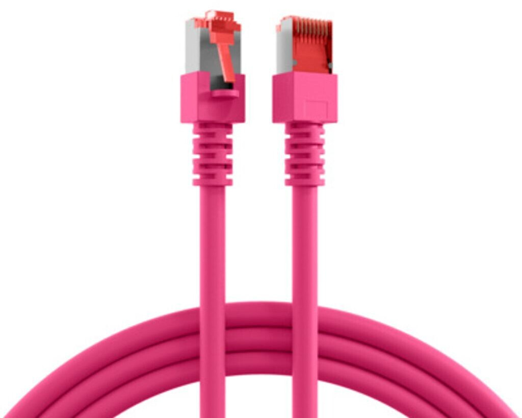 EFB-Elektronik RJ45 Patchkabel Cat.6 S/FTP LSZH magenta 1m (K5519.1)