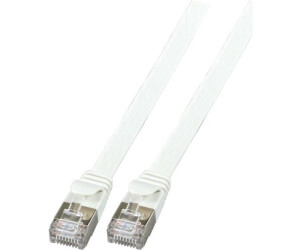 EFB-Elektronik RJ45 Flachpatchkabel Cat.6A U/FTP PVC grau 0,25m (K5545GR.0,25)