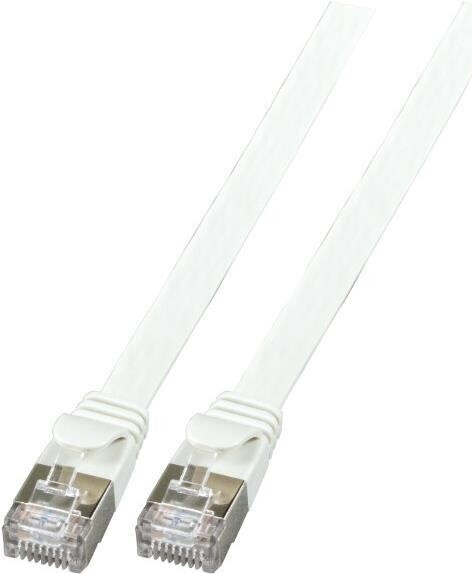 EFB-Elektronik RJ45 Flachpatchkabel Cat.6A U/FTP PVC grau 0,25m (K5545GR.0,25)