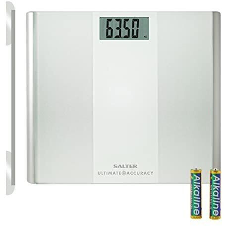 Salter Ultimate Accuracy Digital Electronic Body Weighing for Home Measure 50g Increments Precise Weight Management Accurate...