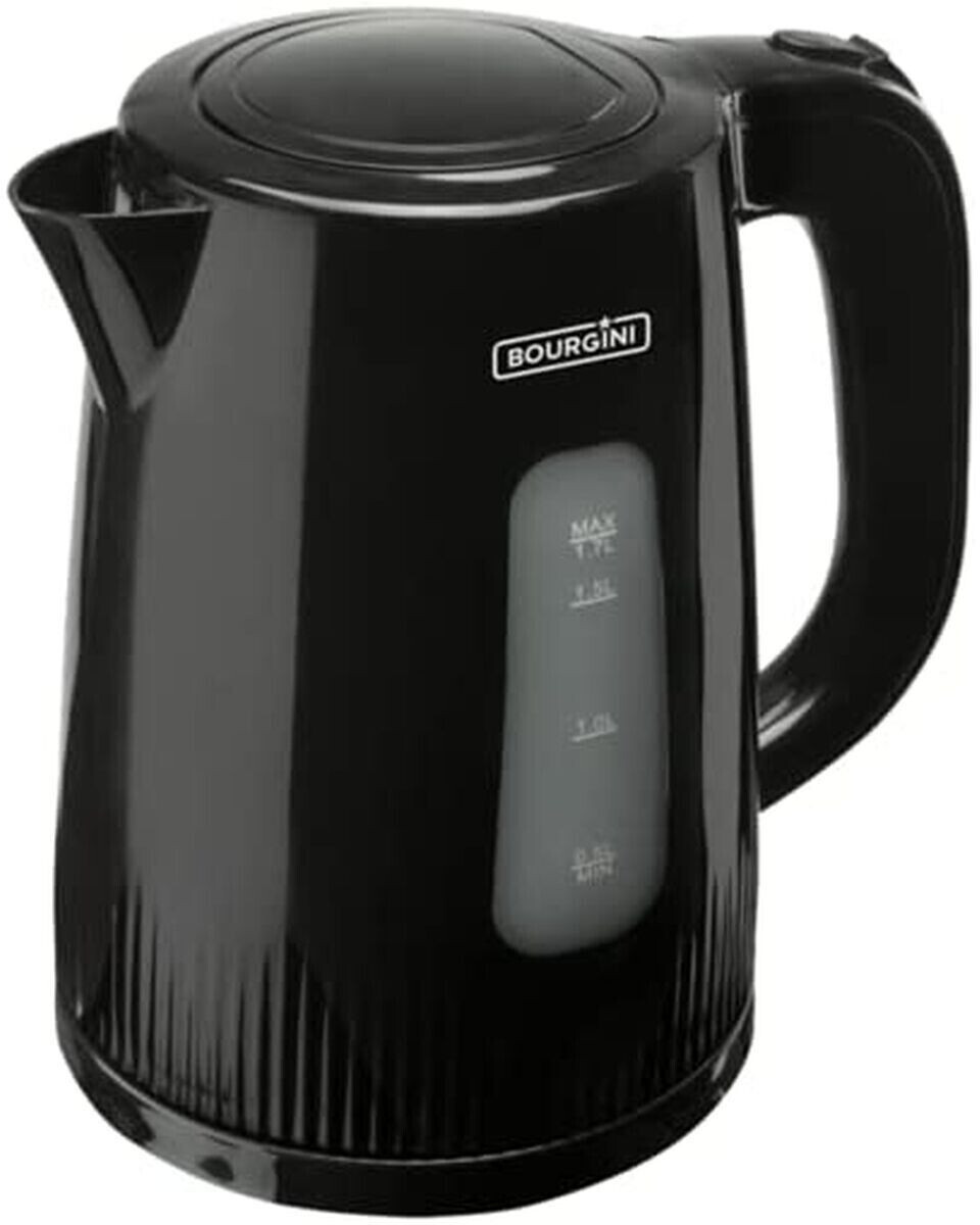 Bourgini Bouilloire théière 1,7 L noir