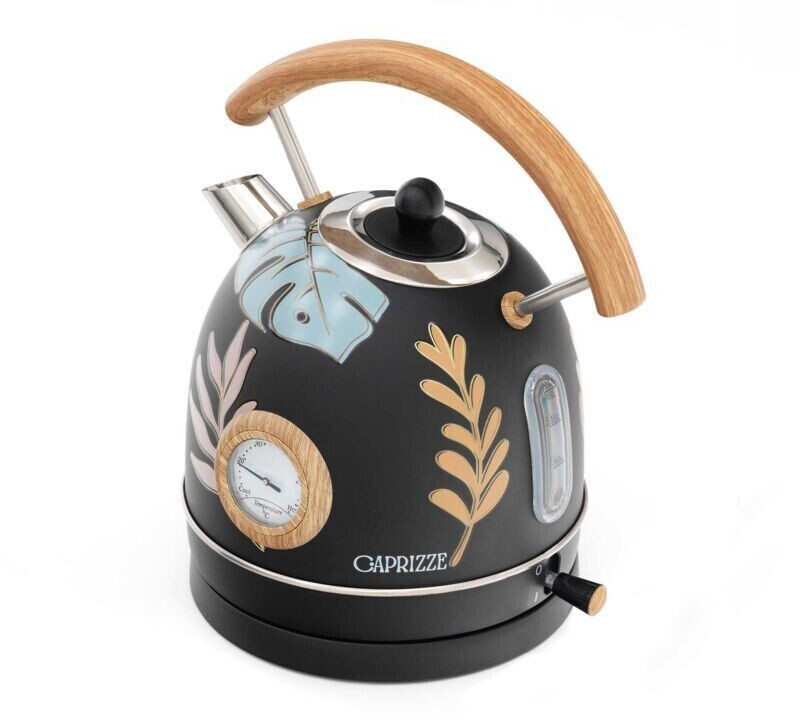 Caprizze Nara 1,8 L décoration florale noir