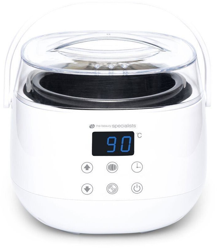 Diamond Rio Professional Wax Heater Suitable For All Wax Types including Hard Creme & Soft Automatic Temperature Control Multiple Temperature Settings LCD Rapid Heat-Up