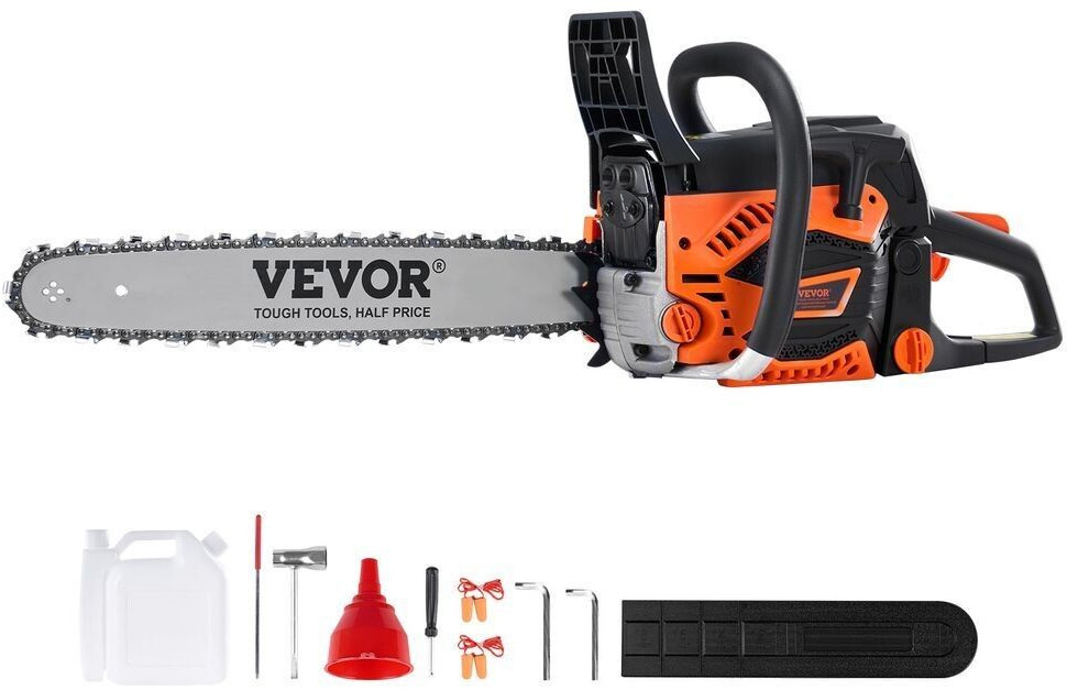 VEVOR Petrol chainsaw 52 CC 18 inch 2.55 HP