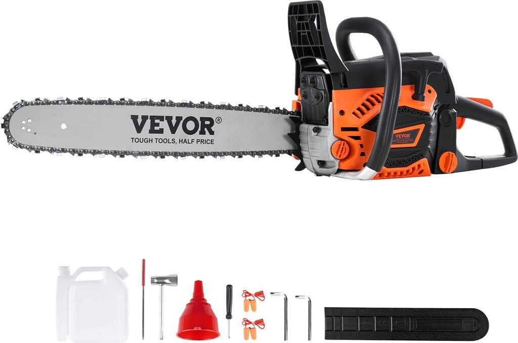 VEVOR Petrol chainsaw 58 CC 20 inch 3.22 hp