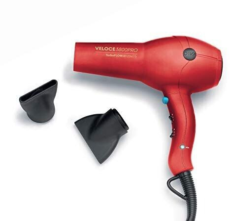 Diva Diva Edit Veloce 3800 Pro Hair Dryer Red