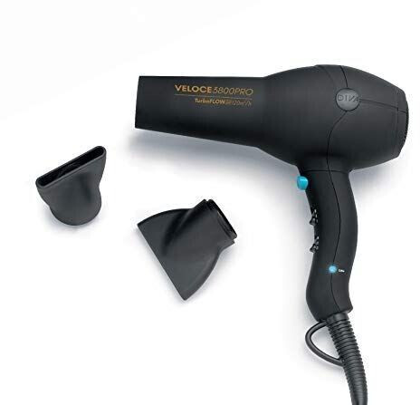 Diva Diva Edit Veloce 3800 Pro Hair Dryer Black