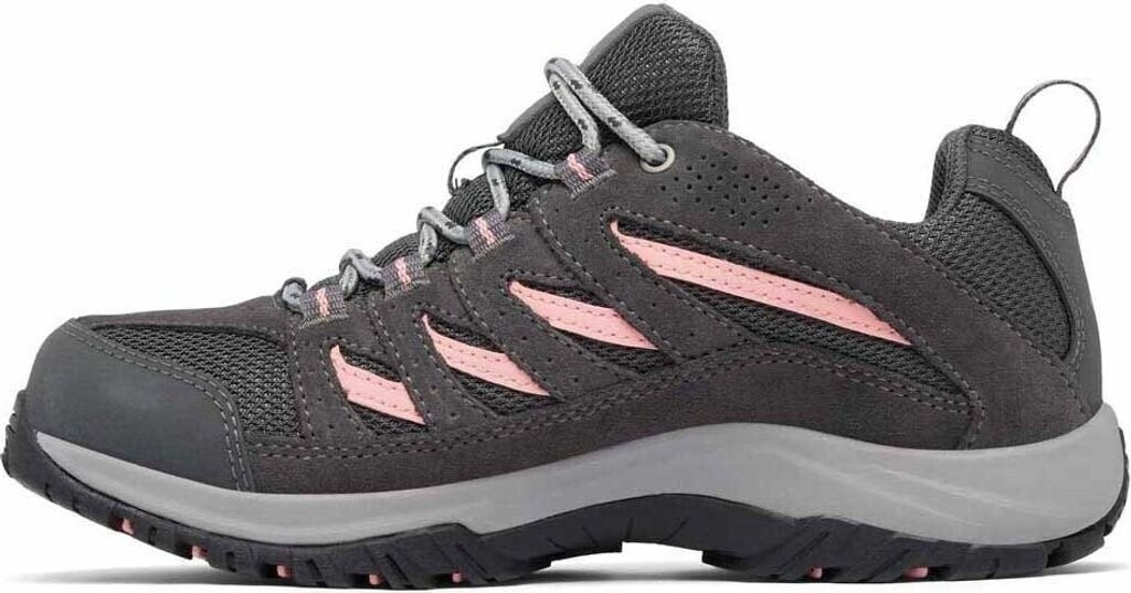 Columbia Crestwood II Women WP Shoes dark grey/salmon rose